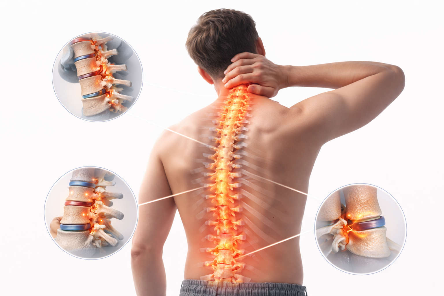 ಬೆನ್ನುಮೂಳೆ ಸವೆತ (Spondylosis) - RJR Herbal Hospitals Treatment ಬೆನ್ನುಮೂಳೆ ಸವೆತ (Spondylosis) - ಗಿಡಮೂಲಿಕೆ ಚಿಕಿತ್ಸೆ